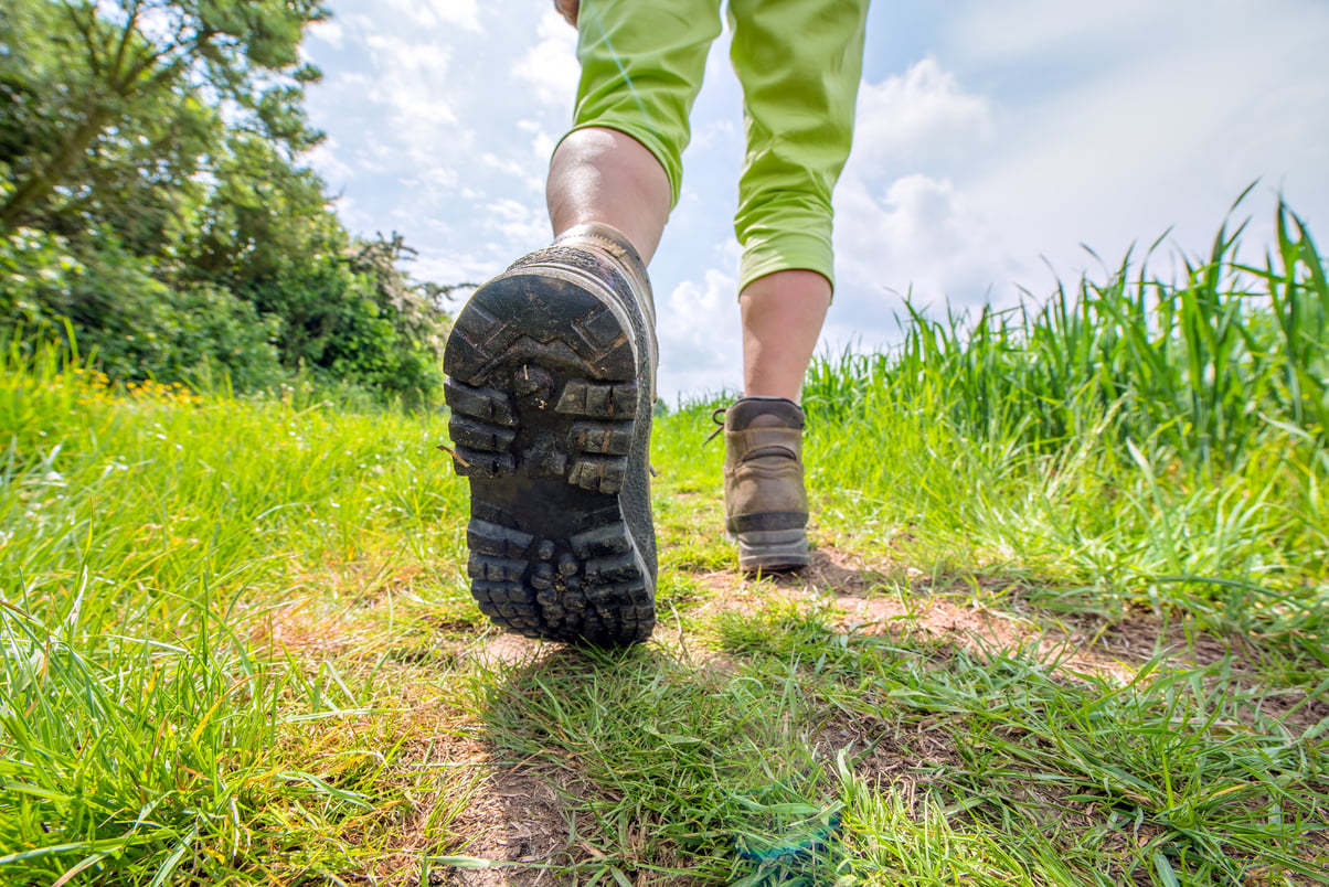 walking legs with boots